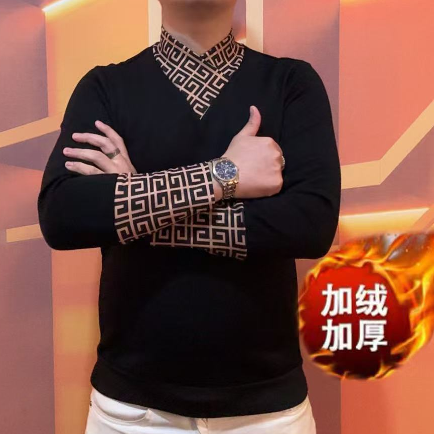 乘风2025新款秋季欧版男士时尚休闲秋冬男士百搭网红修身男装3657