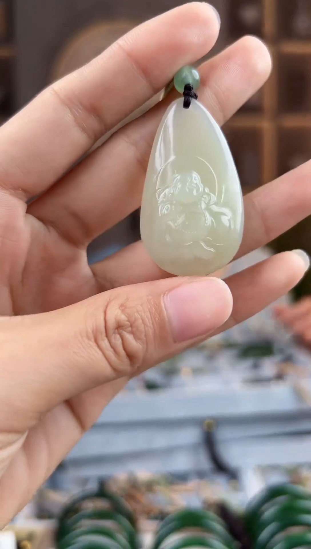 颈饰未镶嵌和田玉拍一发一，拍一发一