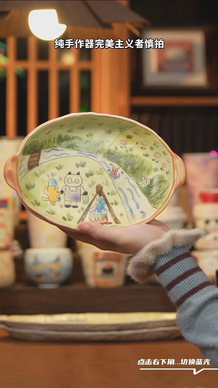 【闪购商品】摆件A106文创纯手工手绘