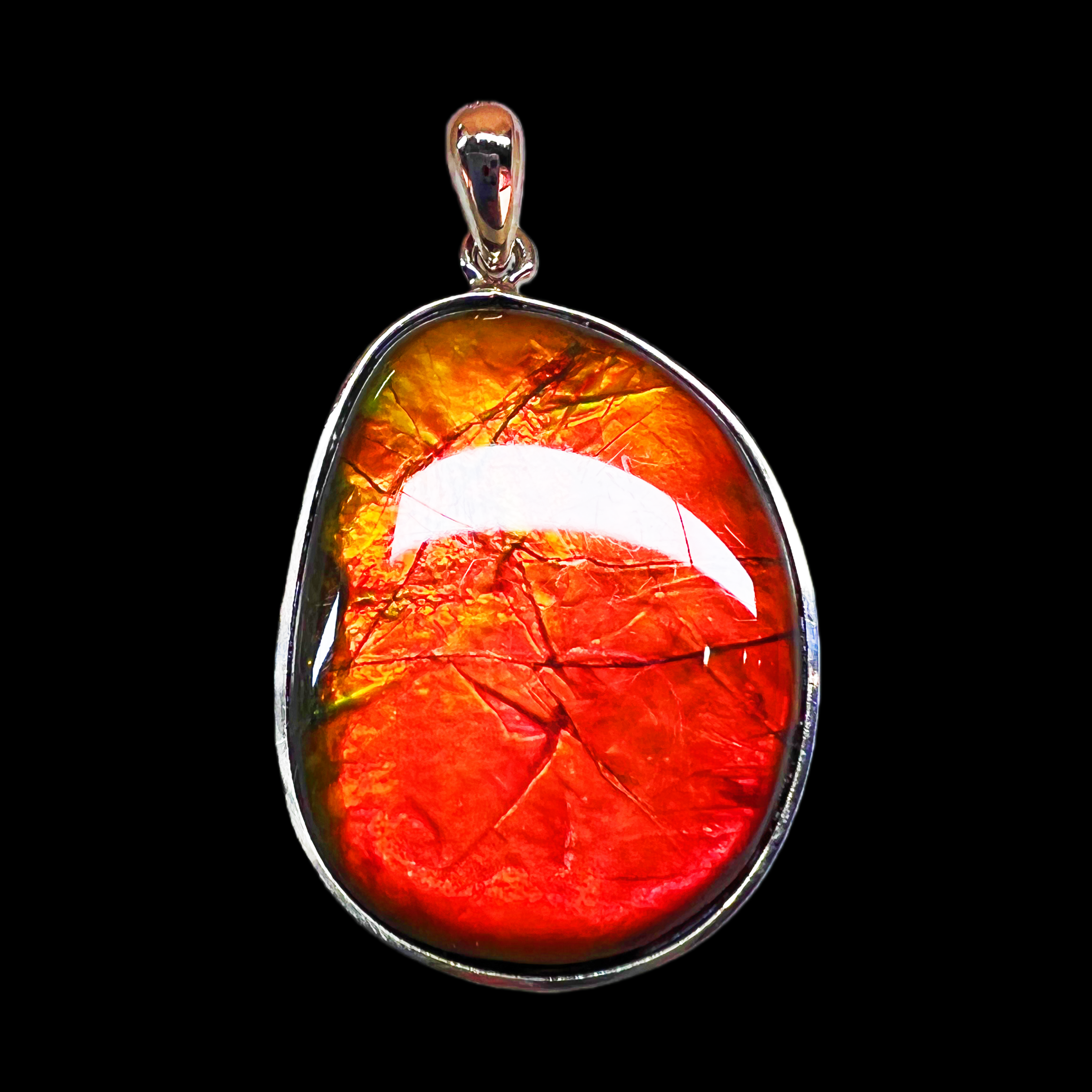 【斑彩】29.5mm  N-25 天然体 贝壳创意饰品 B7