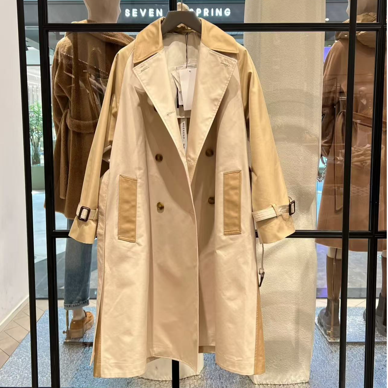 全新未使用 MaxMara 25早春风衣外套