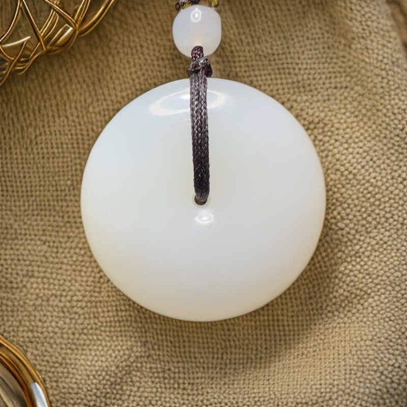 和田玉未镶嵌吊坠(不含链)