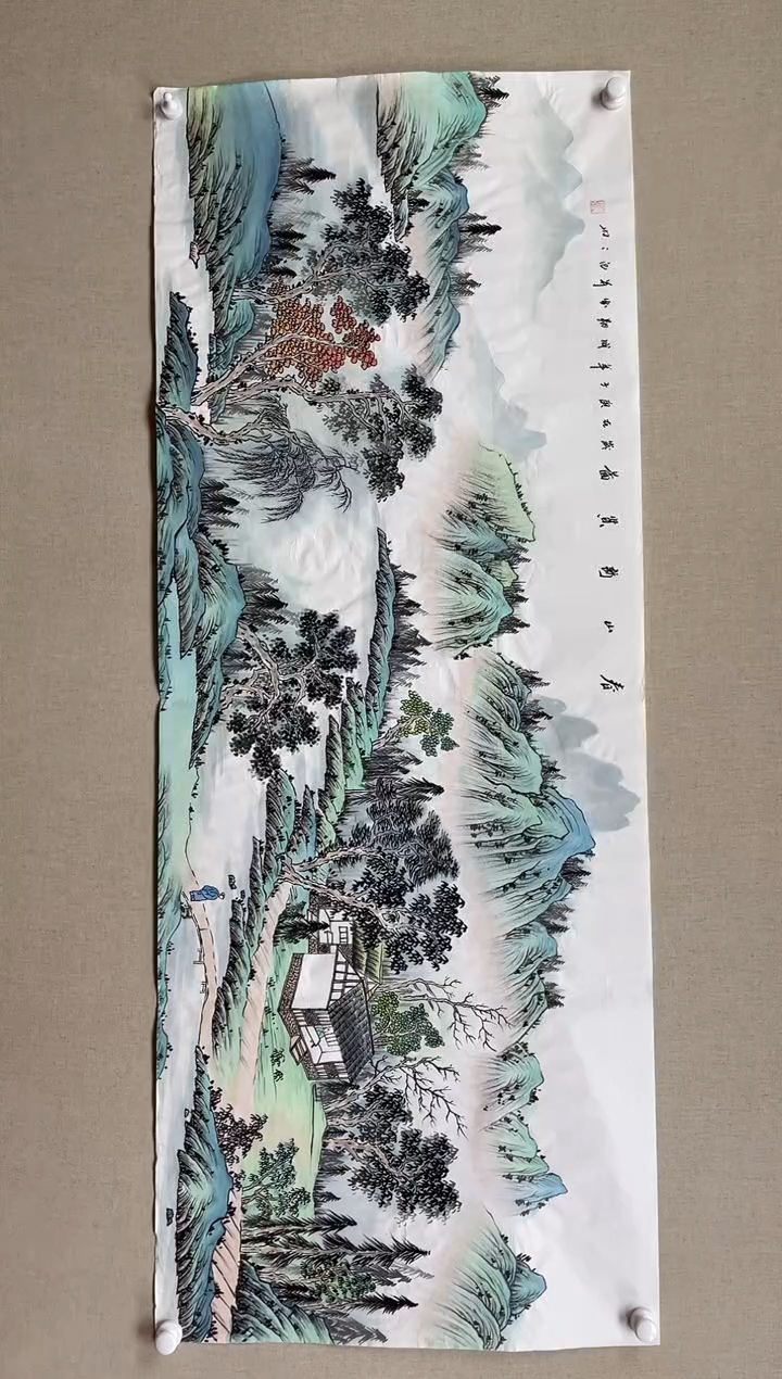国画180*68 黄成翔黄成翔黄成翔黄成翔黄成翔