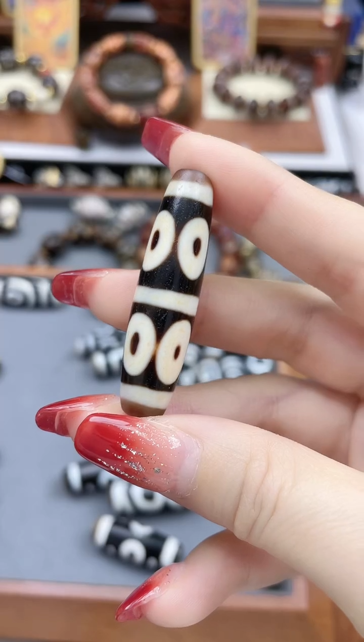 【闪购商品】玛瑙/玉髓珠珠未镶嵌手工八眼-磊