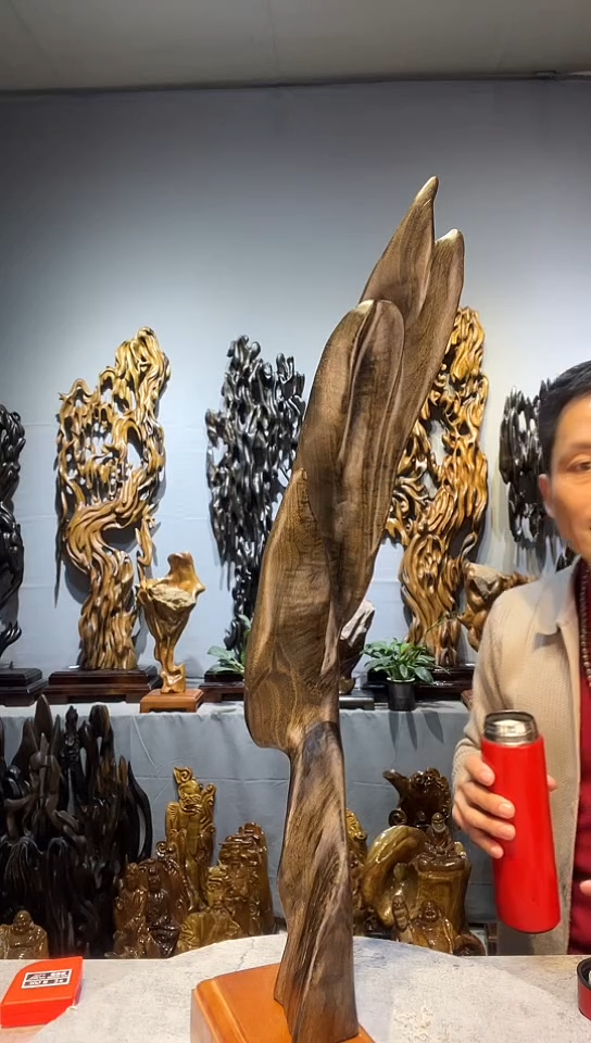 【闪购商品】金丝楠金丝楠小叶桢楠随行摆件69