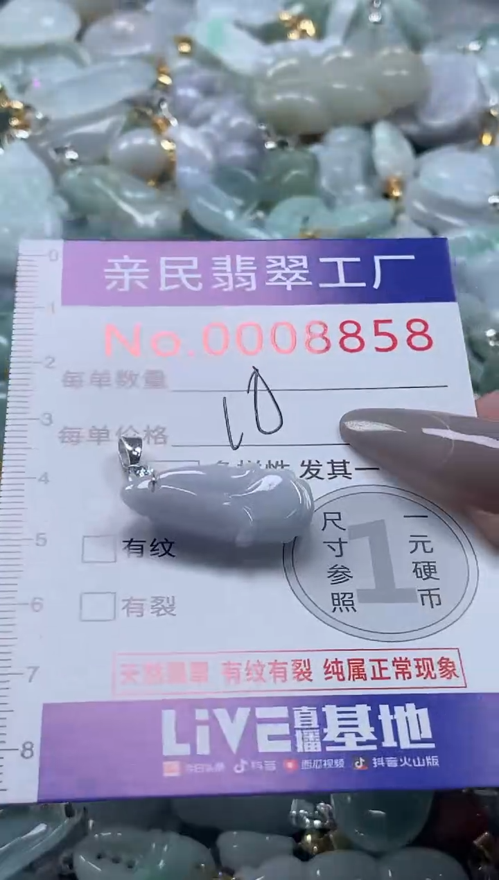 颈饰未镶嵌翡翠8858