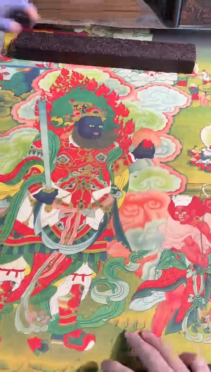 卷轴画天天的唐卡tk160