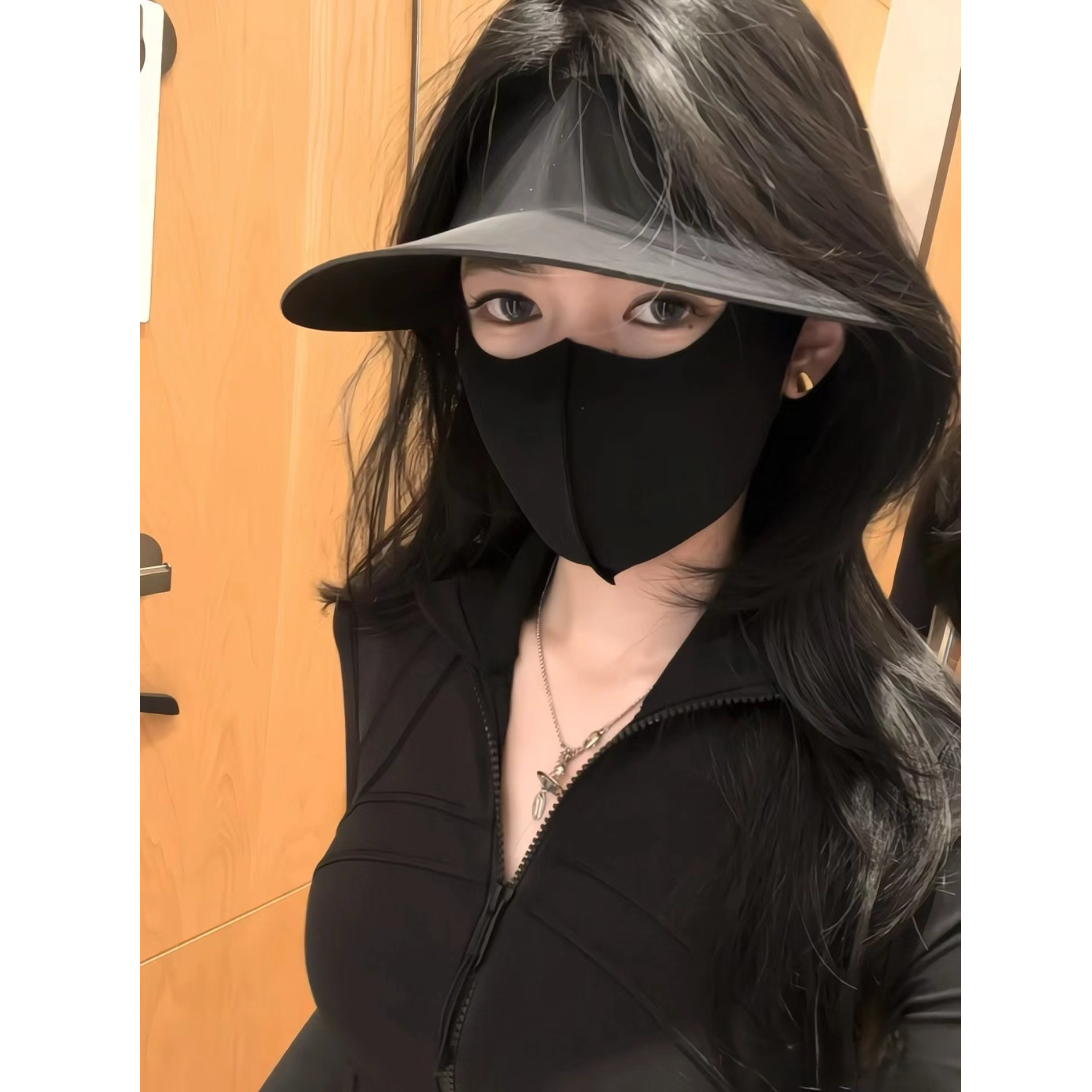 《南油》鹿鹿立领修身瑜伽服