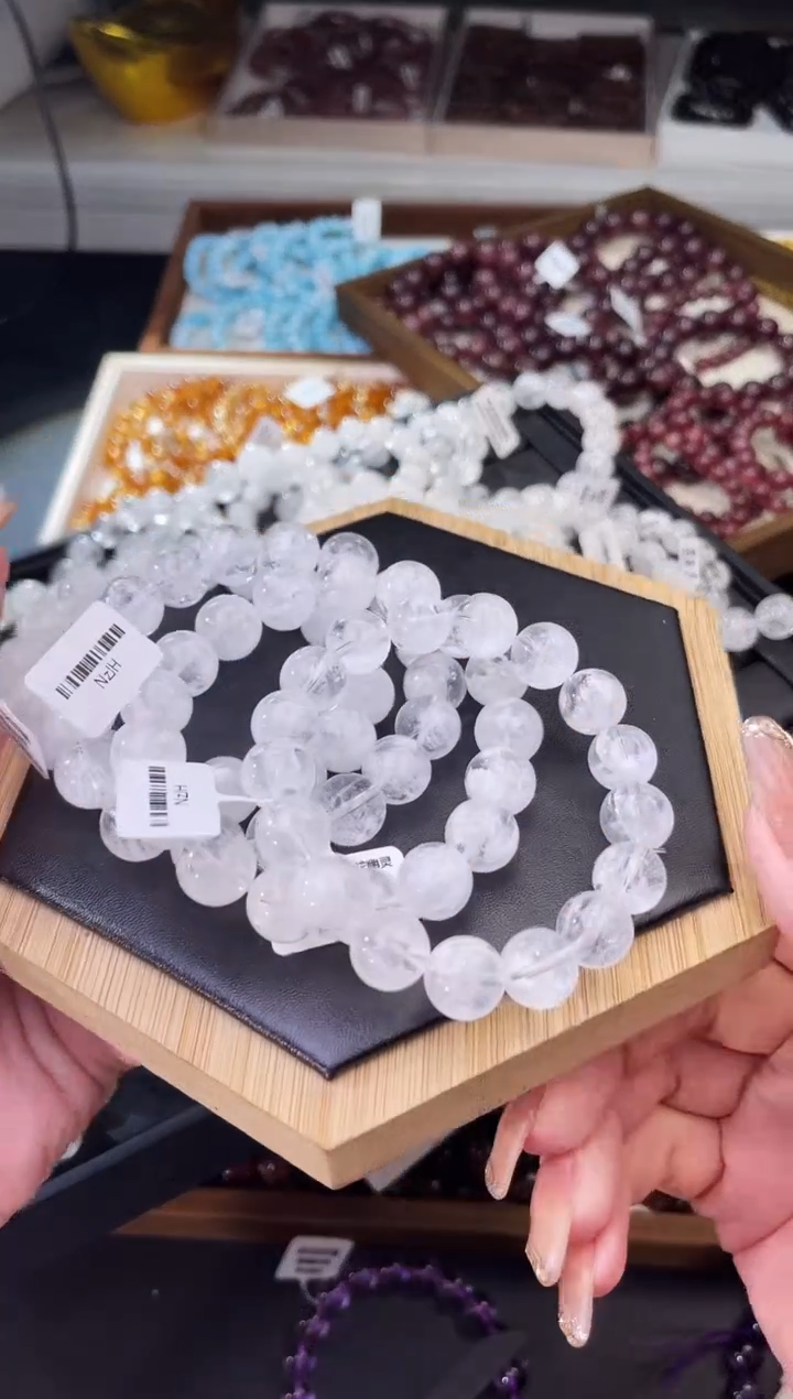 【闪购商品】水晶/未镶嵌5D雪花幽灵12mm/多样性发一