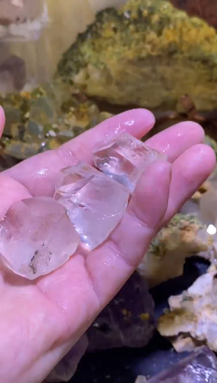 未镶嵌珠宝半成品水晶生**C3颗