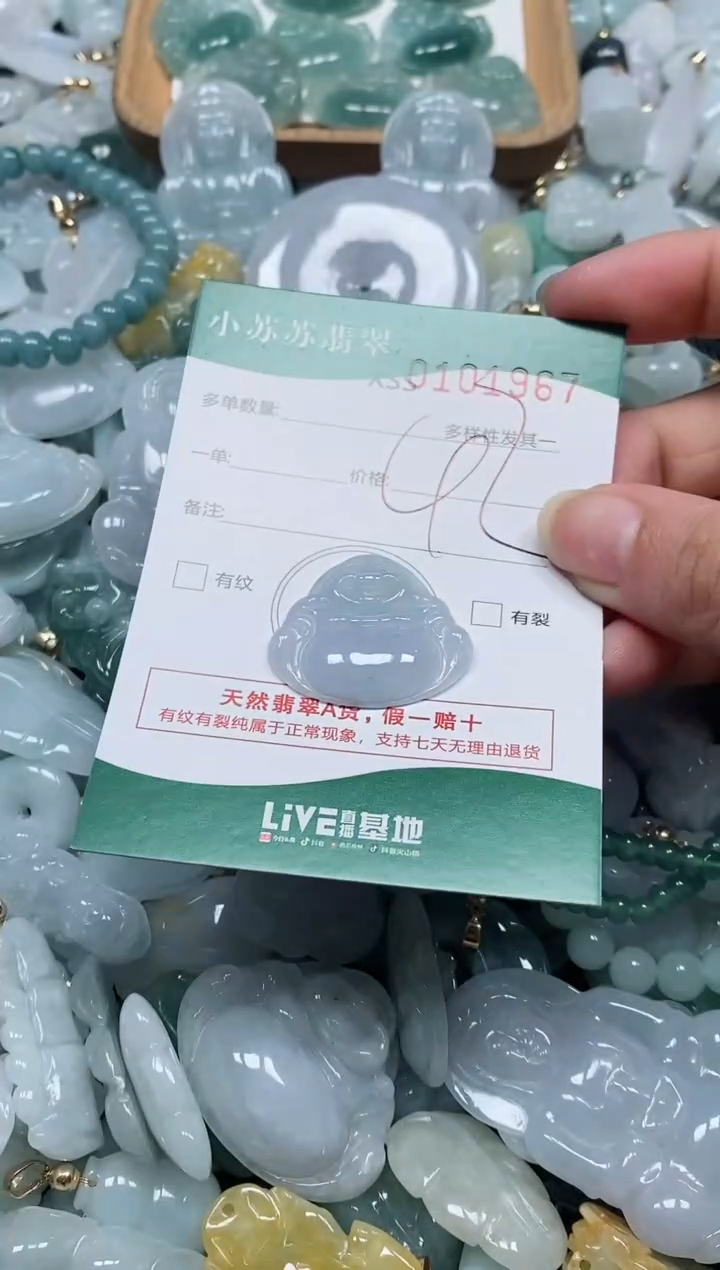 【闪购商品】翡翠颈饰未镶嵌闪购商品0101967