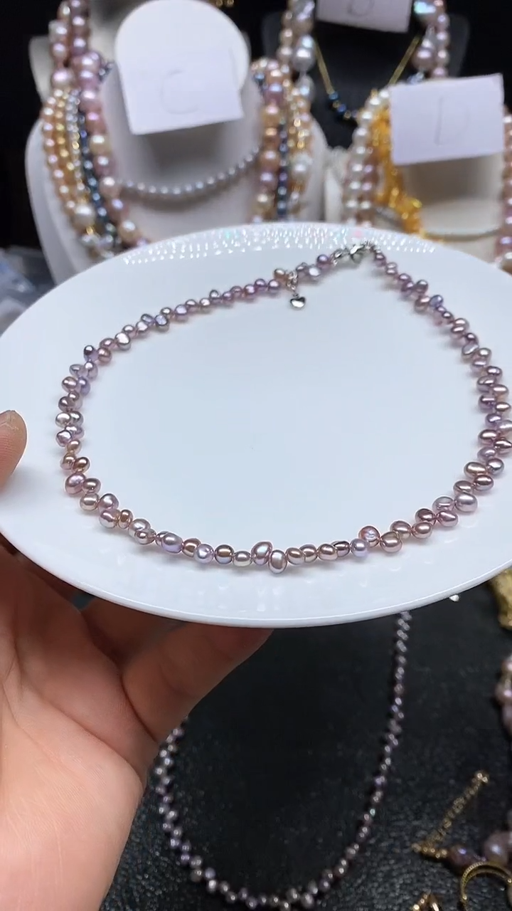 【闪购商品】淡水珍珠颈饰未镶嵌多人