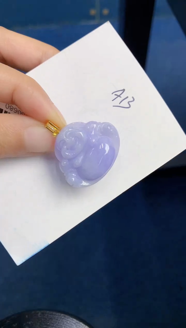 【闪购商品】翡翠颈饰18K金镶嵌000000000