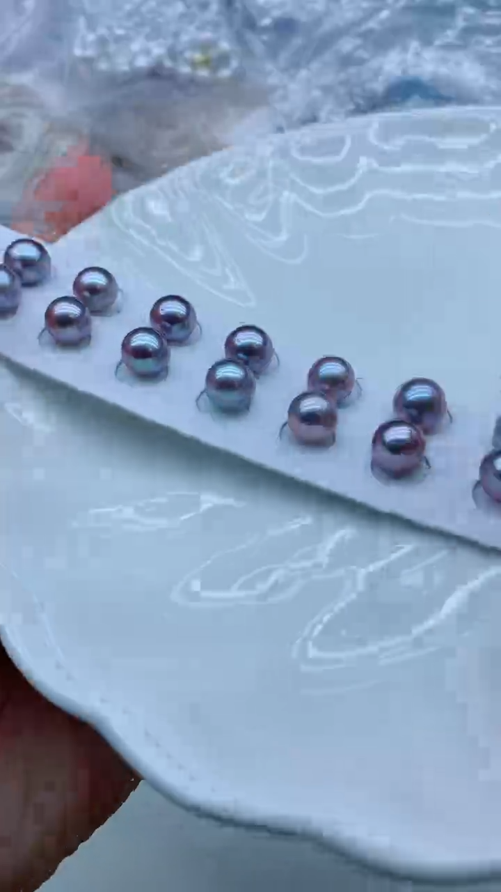 未镶嵌淡水珍珠耳饰淡水珍珠耳饰多样性发其一