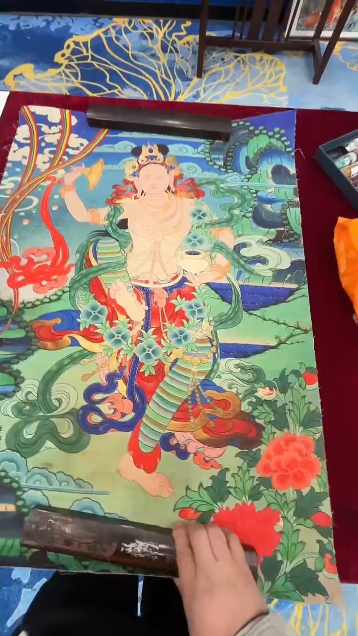 卷轴画唐卡16094