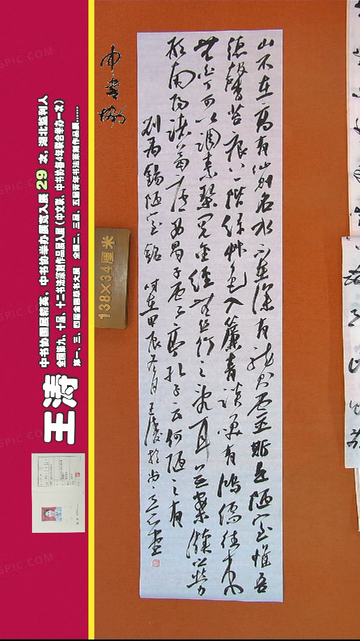 【闪购商品】书法197王涛书法作品