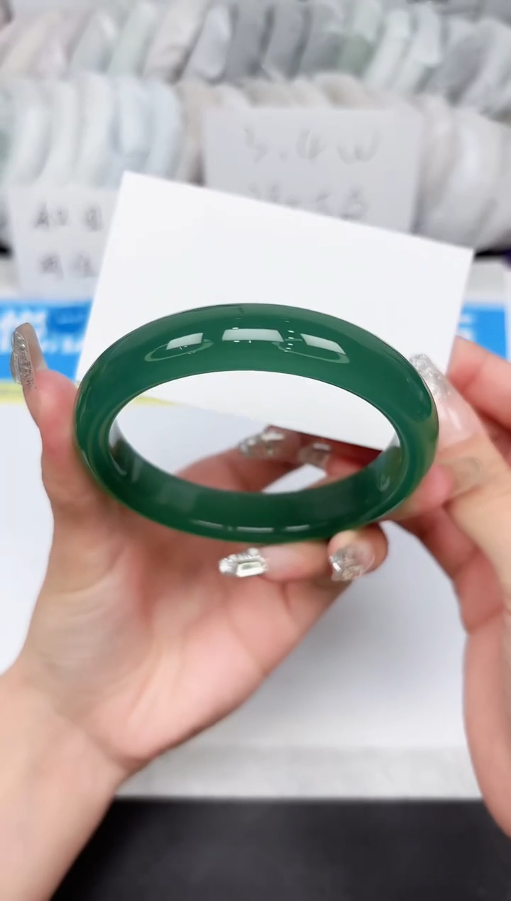 石英质玉手镯未镶嵌353-62.0