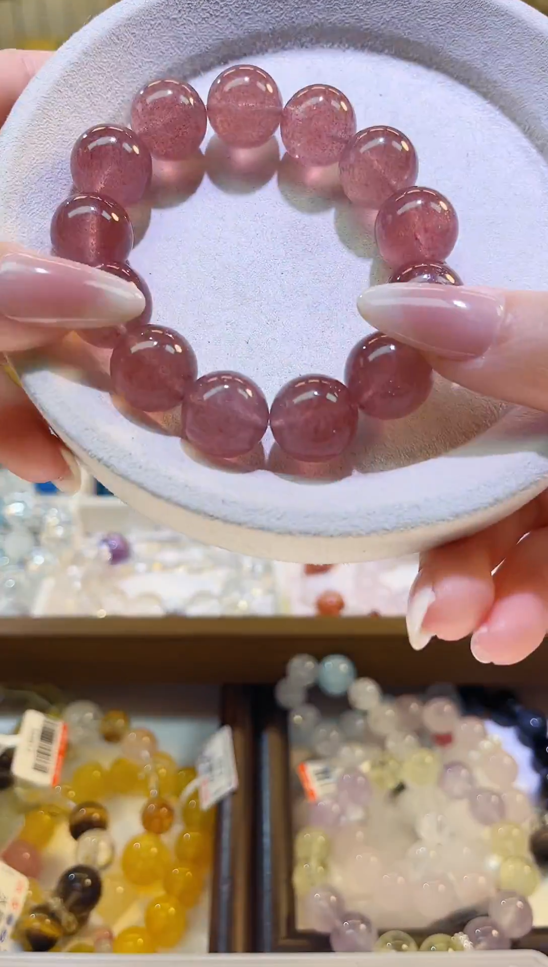 未镶嵌手串水晶1