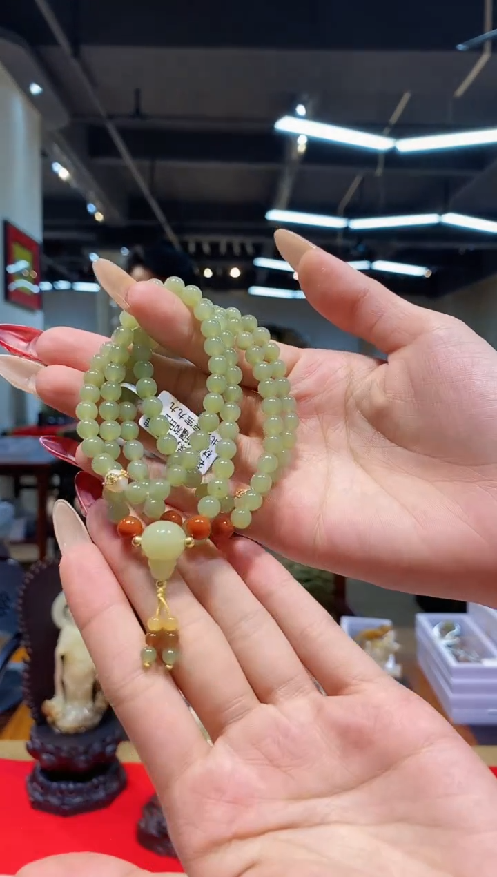 【闪购商品】和田玉手串未镶嵌约6mm