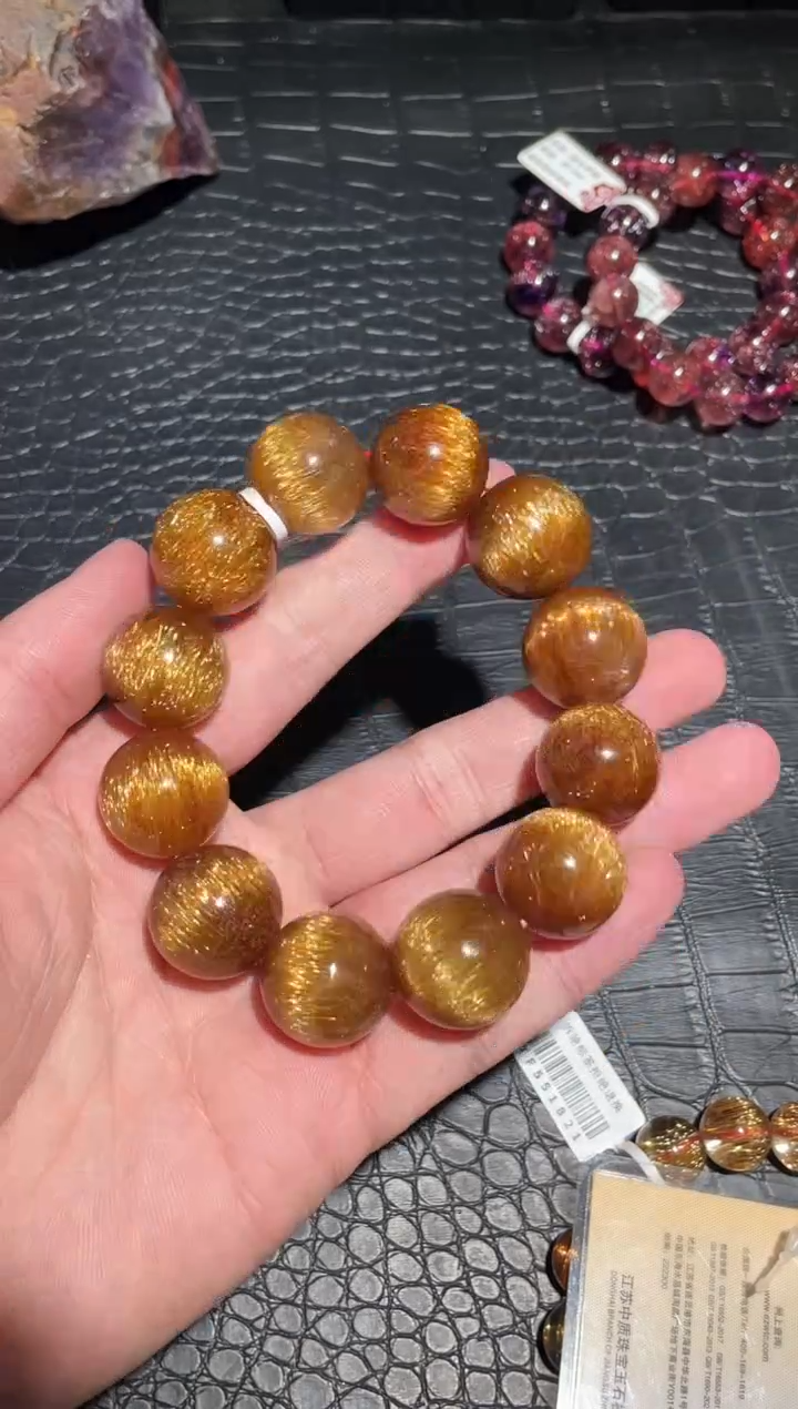 【闪购商品】水晶手链未镶嵌单圈发晶A19