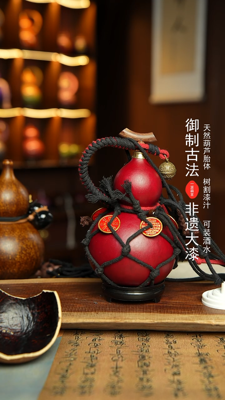 312号精选福利非遗漆器酒葫芦