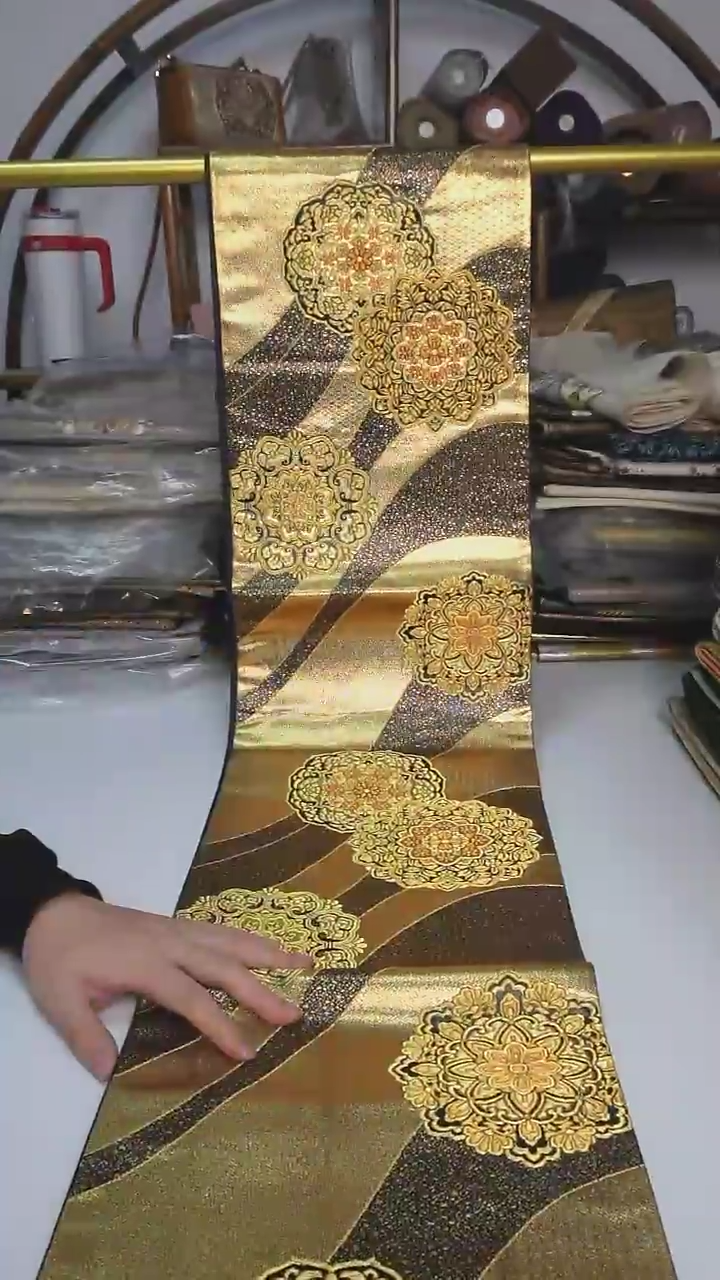 【闪购商品】织绣50西阵织六通宝相花
