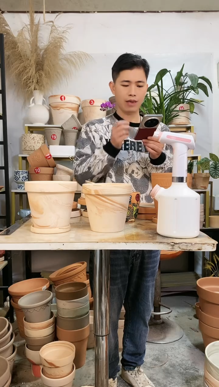 【闪购商品】红陶15*14玛奇朵 2盆2托