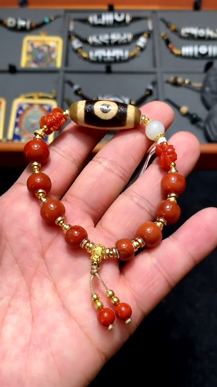 【闪购商品】玛瑙/玉髓手串未镶嵌手串