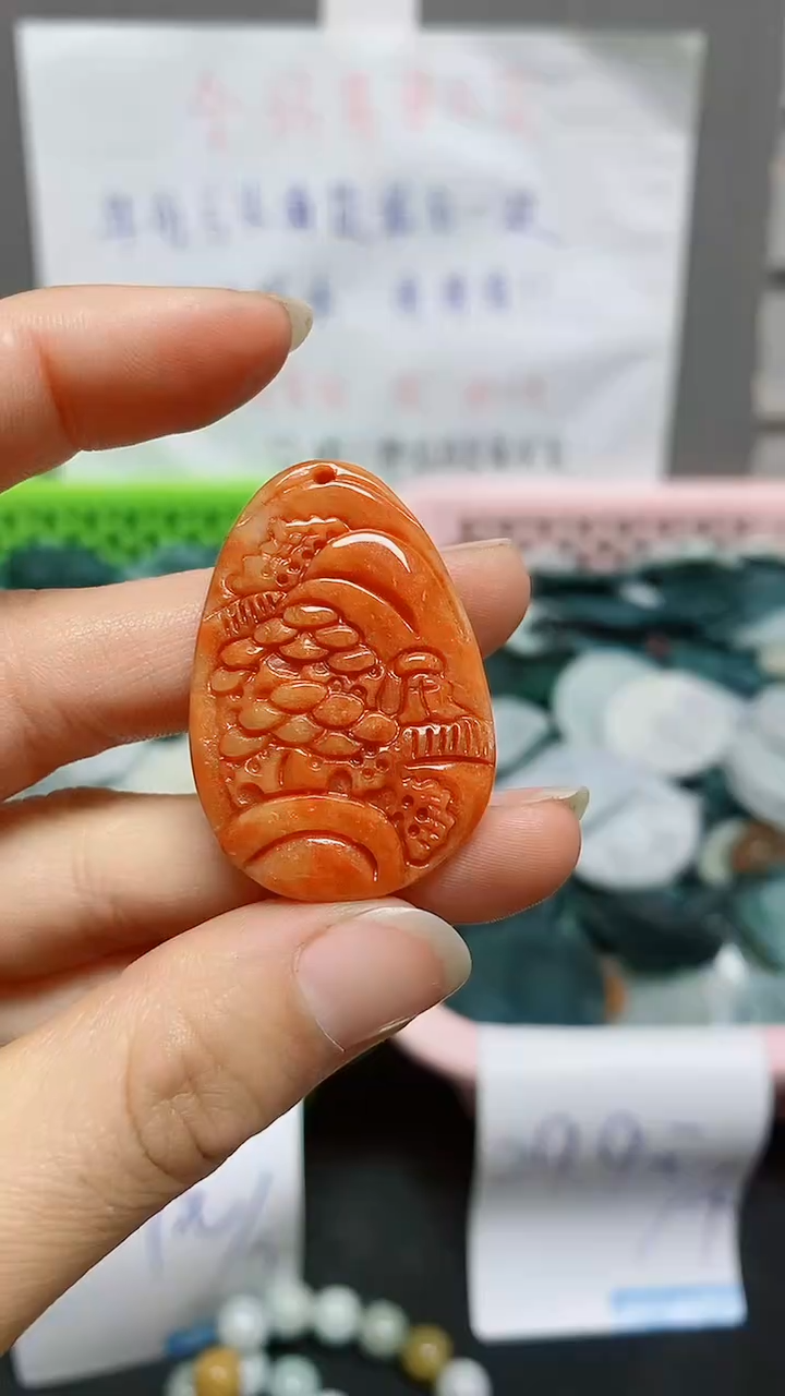 【闪购商品】翡翠颈饰未镶嵌天然翡翠A货