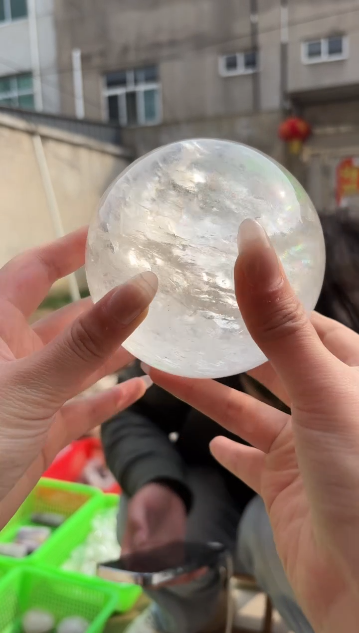 【闪购商品】水晶摆件未镶嵌白水晶球