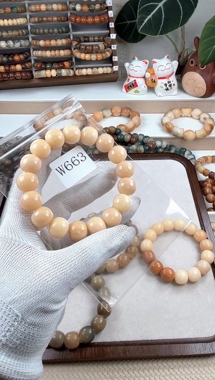 【闪购商品】菩提根/象牙果吊坠w663卡15 微瑕