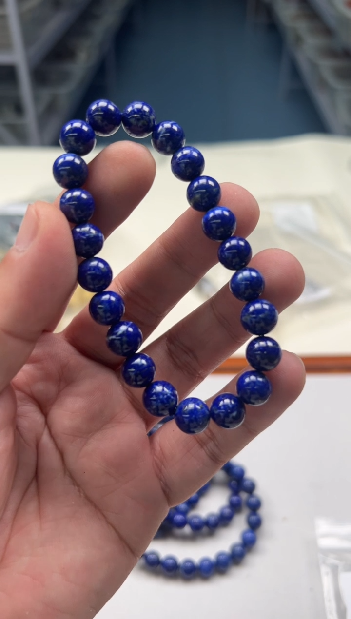 未镶嵌青金石手串卡9单圈手串6557