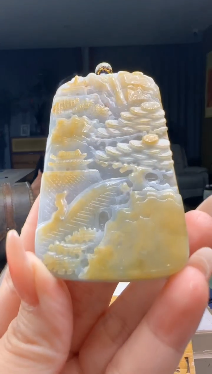 【闪购商品】翡翠吊坠(不含链)未镶嵌YJ@@60B7J12988