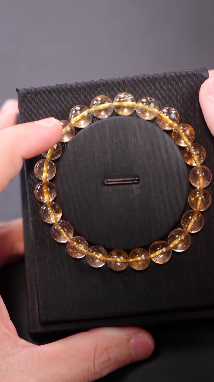 【闪购商品】水晶单圈未镶嵌Q020金发晶单圈8mm