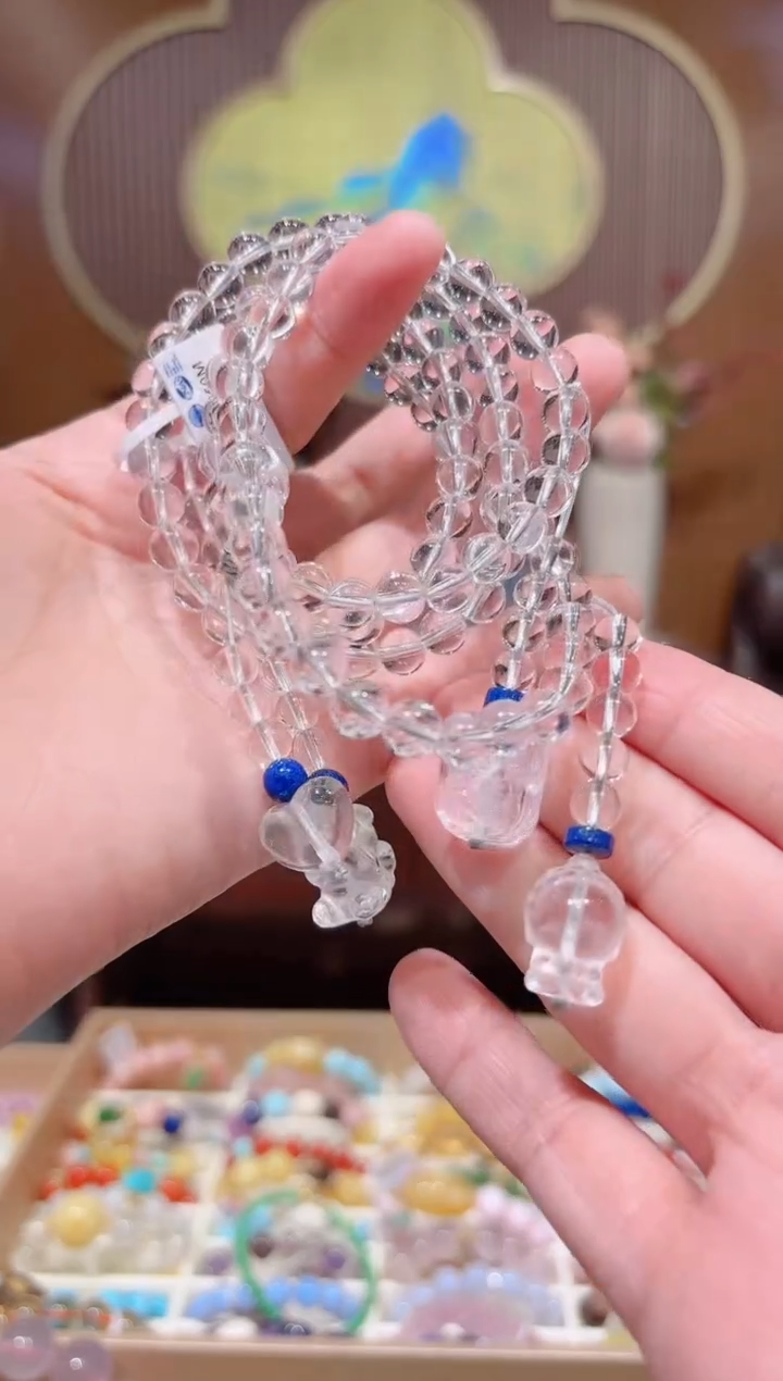 【闪购商品】水晶手绳未镶嵌设计款珠串