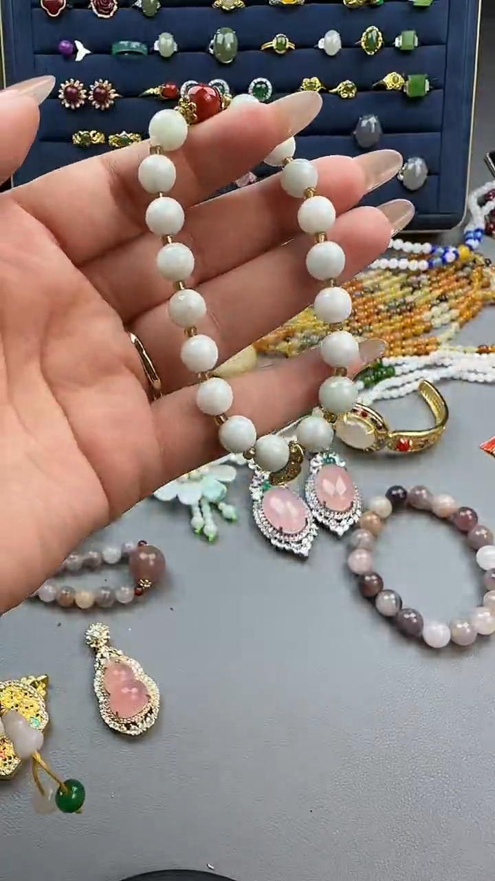 未镶嵌手串翡翠多样性发货拍一发一