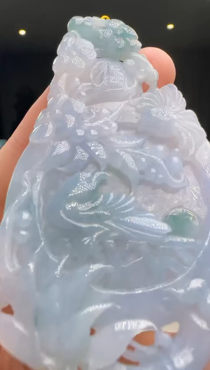 【闪购商品】翡翠吊坠(不含链)未镶嵌DY@@960Q3J15341