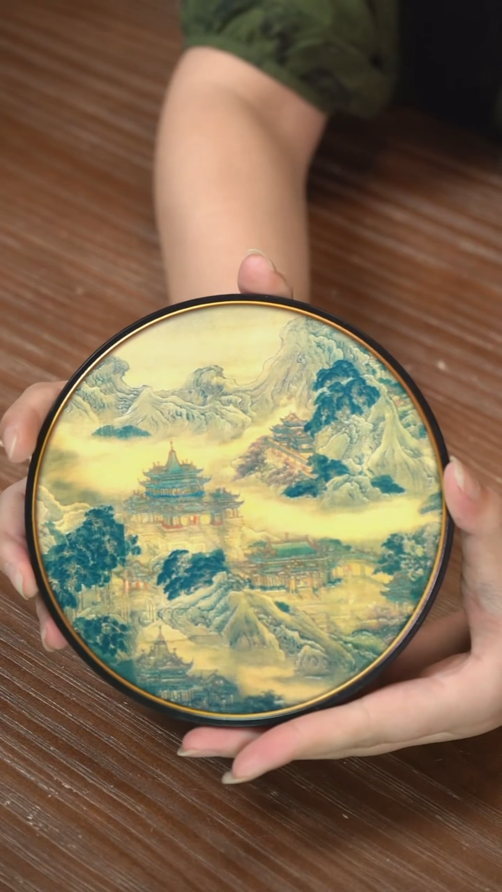 壹藏贰宝蓬莱仙境大垫子一片