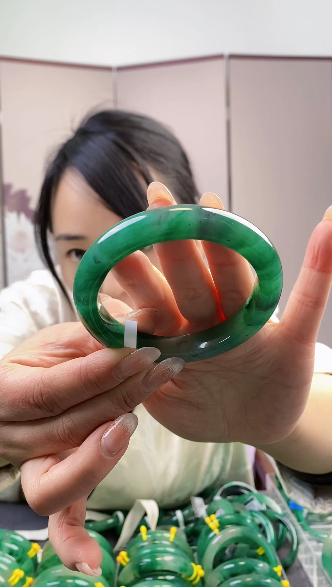 【闪购商品】石英质玉手镯未镶嵌23