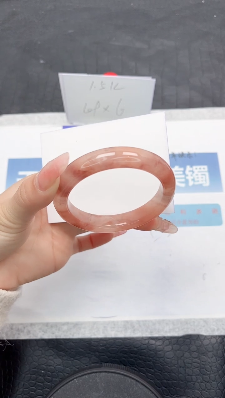 【闪购商品】石英质玉手镯未镶嵌Y22-53.8