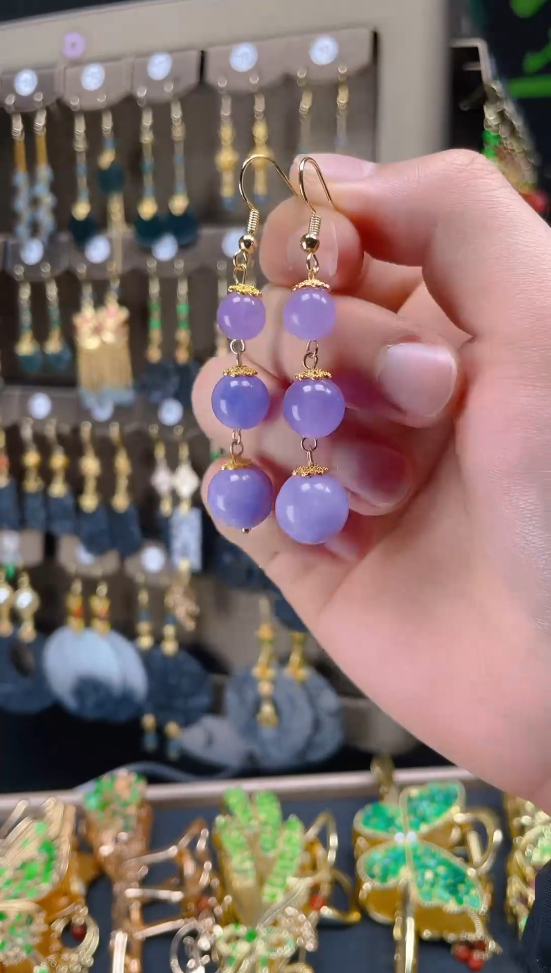 【闪购商品】玛瑙/玉髓耳饰合金073玛瑙饰品