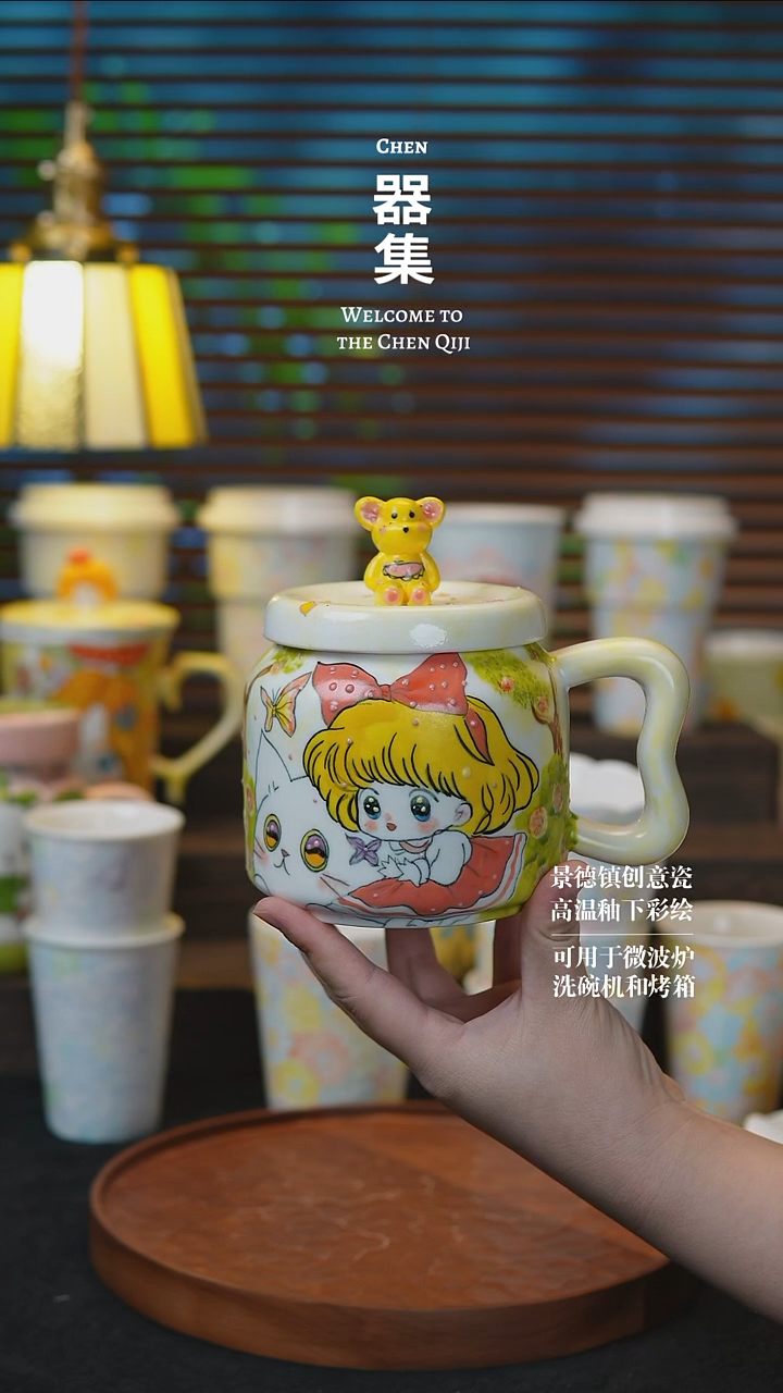 其他白泥景德镇纯手工创意瓷