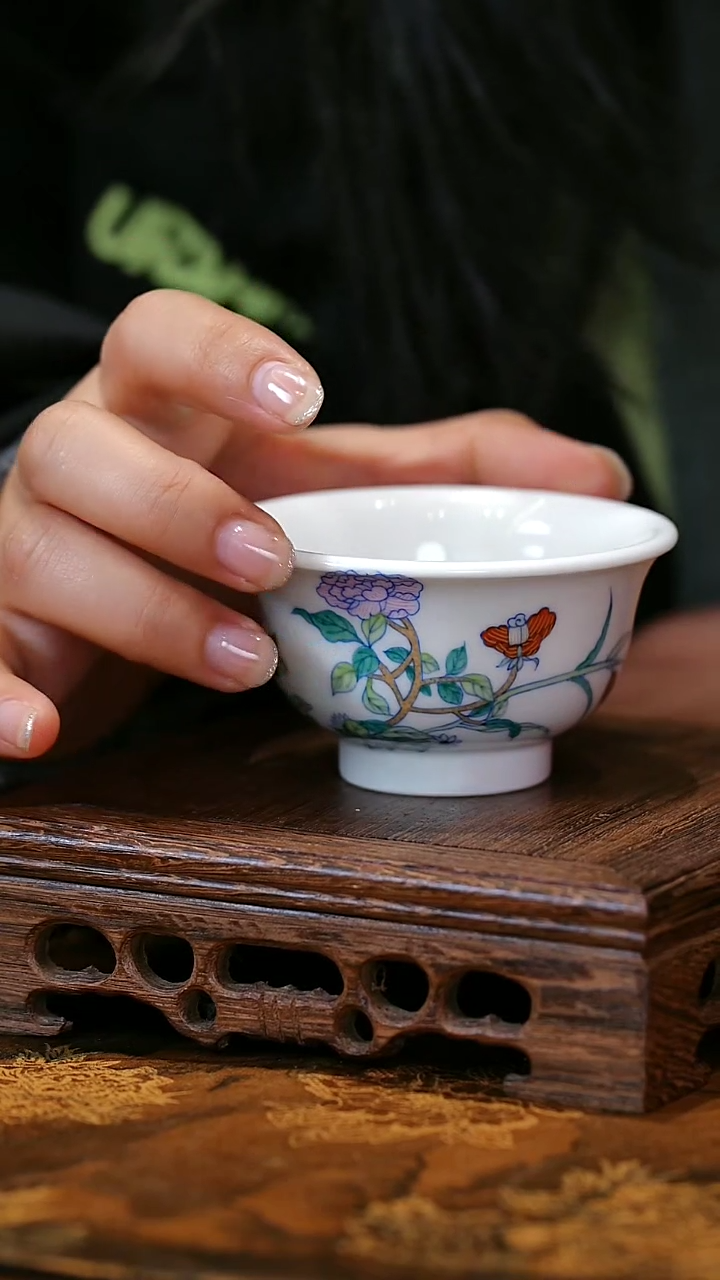 【闪购商品】陶瓷杯子景德镇手工手绘A9