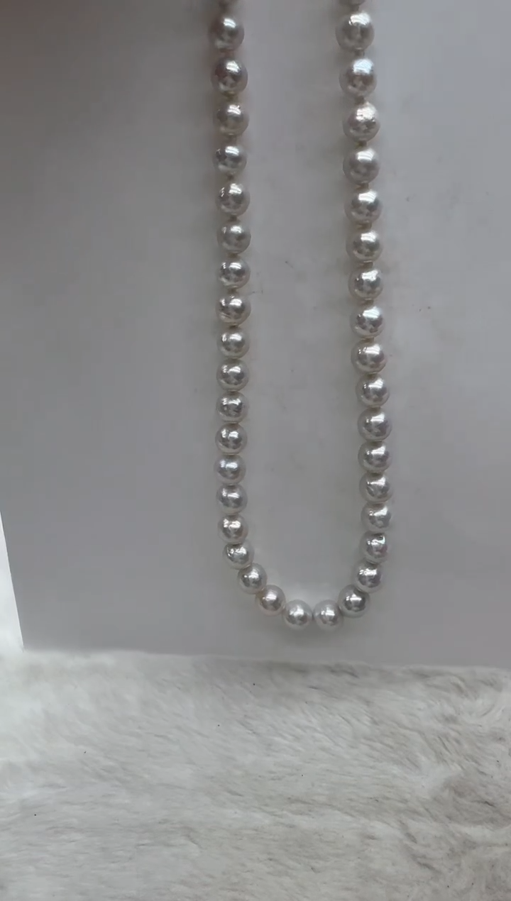 【闪购商品】淡水珍珠颈饰银S925镶嵌清货