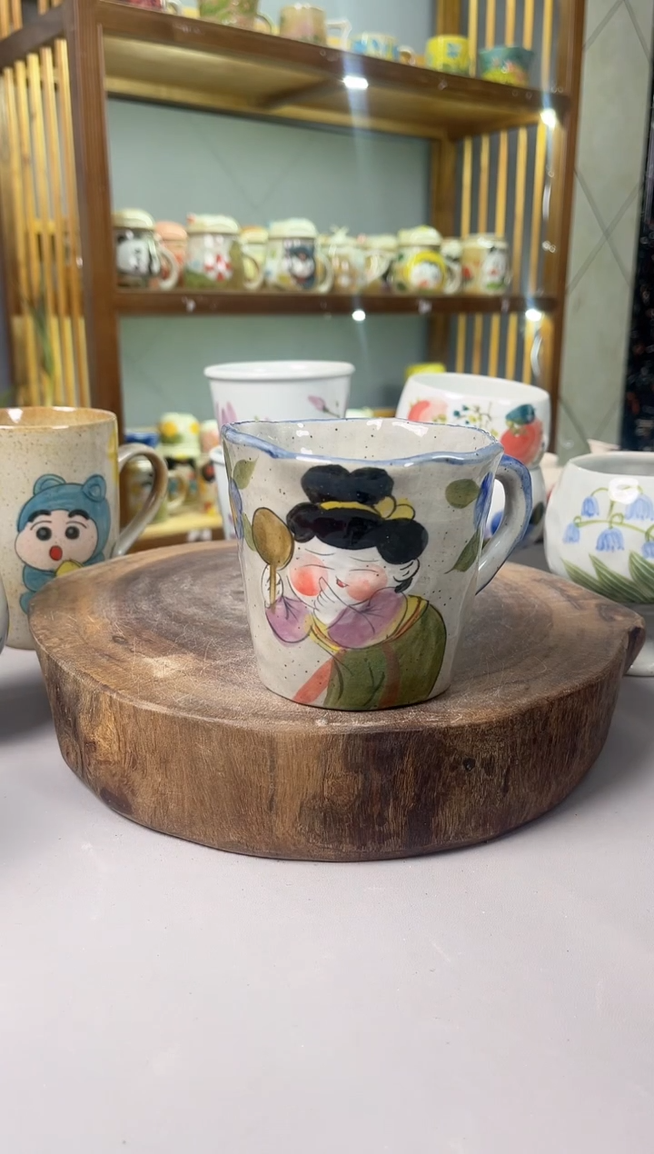 【闪购商品】瓷片景德镇手绘高温釉下彩瓷器