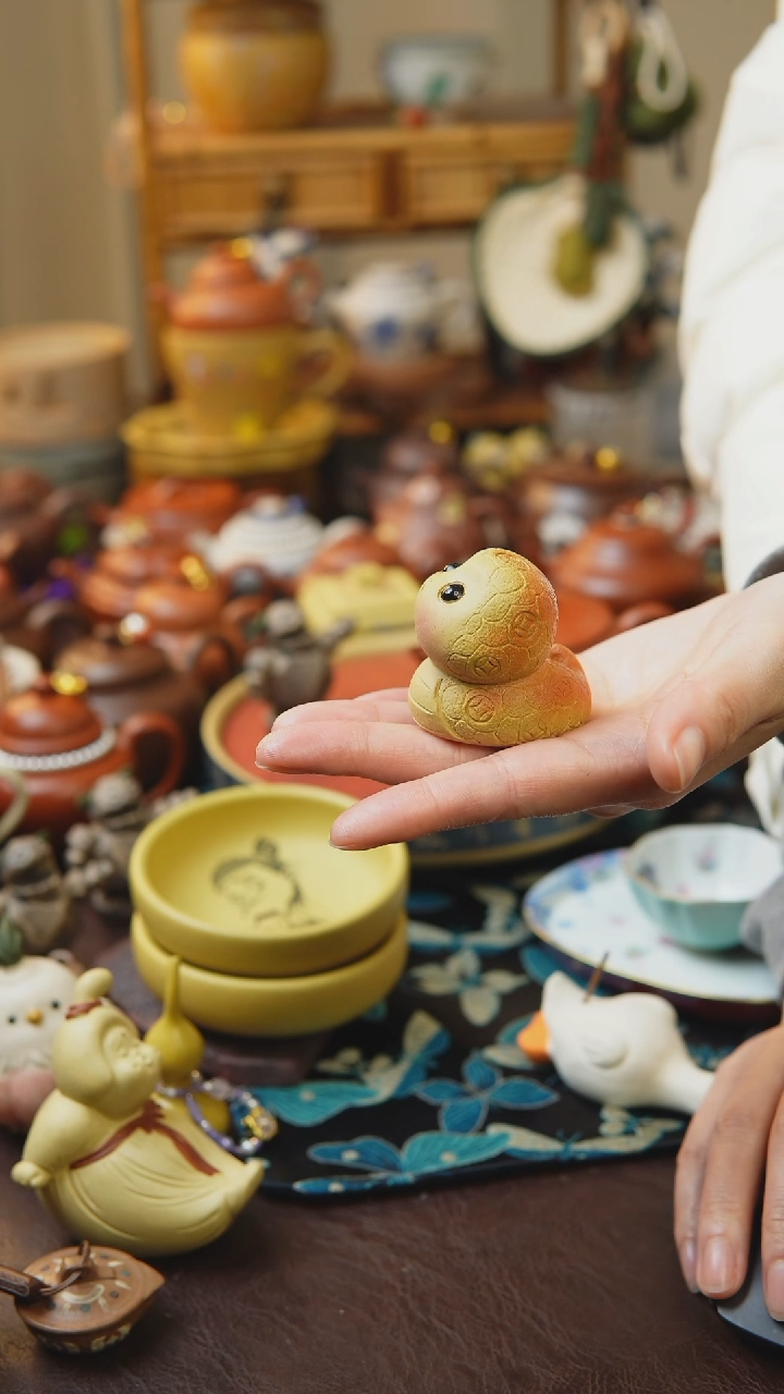 【闪购商品】紫砂茶宠茶宠小蛇