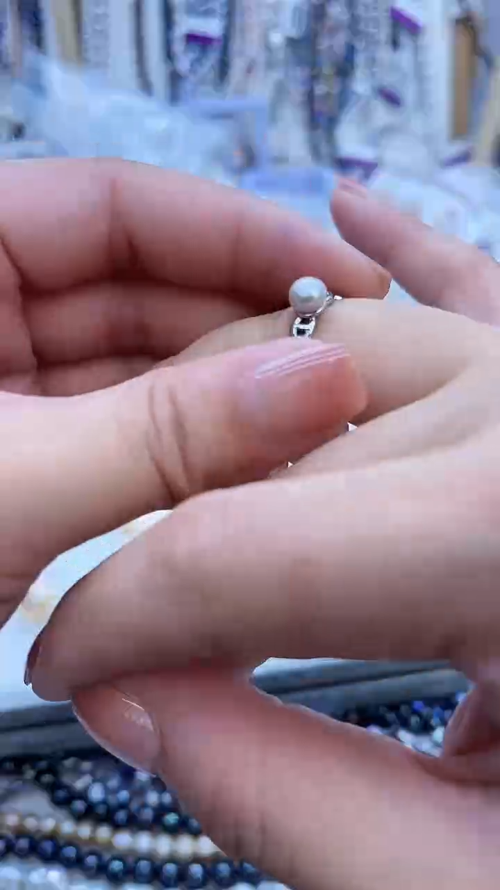 【闪购商品】淡水珍珠戒指未镶嵌507