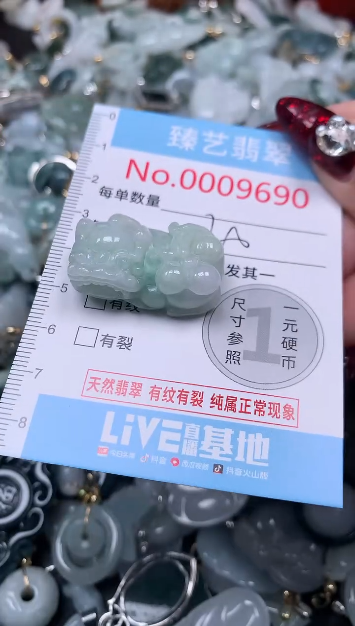 颈饰未镶嵌翡翠9690