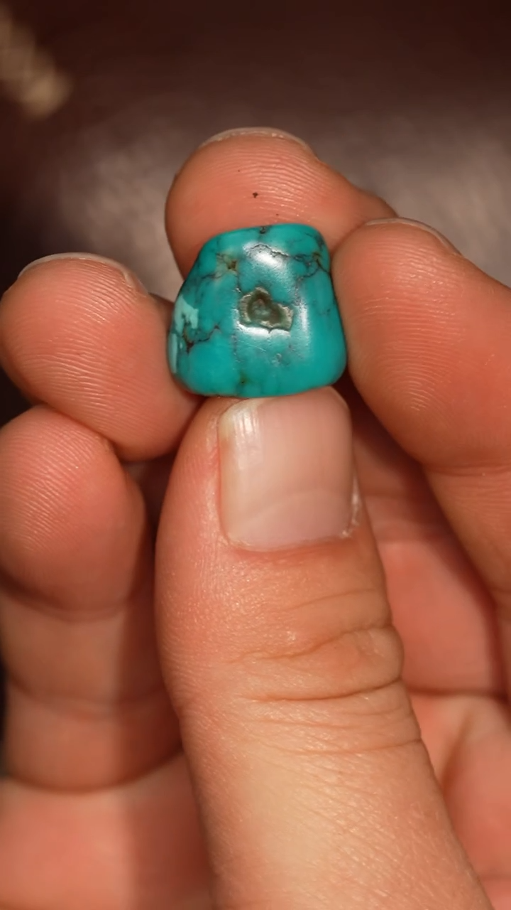 未镶嵌绿松石套链冲赛康胡子哥，DIY一175