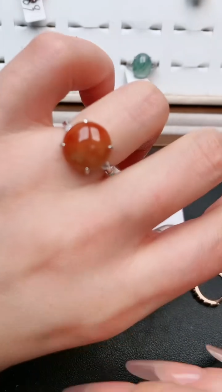 【闪购商品】翡翠戒指银S925镶嵌.....